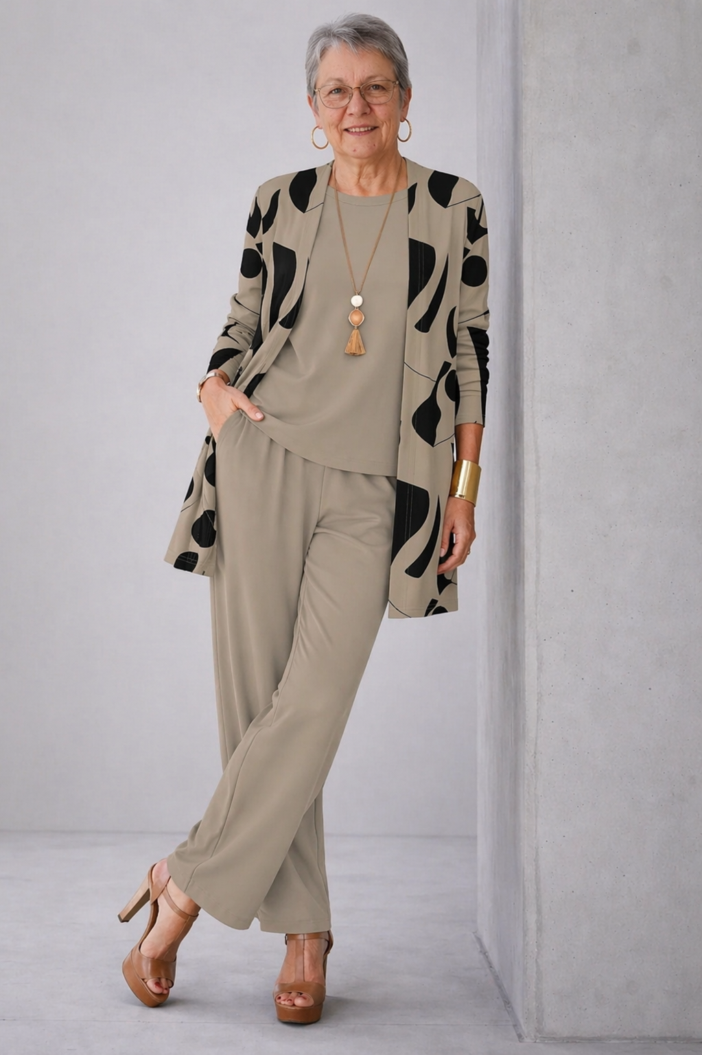 Pilar | Conjunto de Tres Piezas Elegancia Clásica