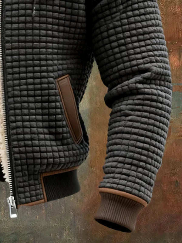 Avrelon | Chaqueta de Estilo Retro con Capucha y Cremallera