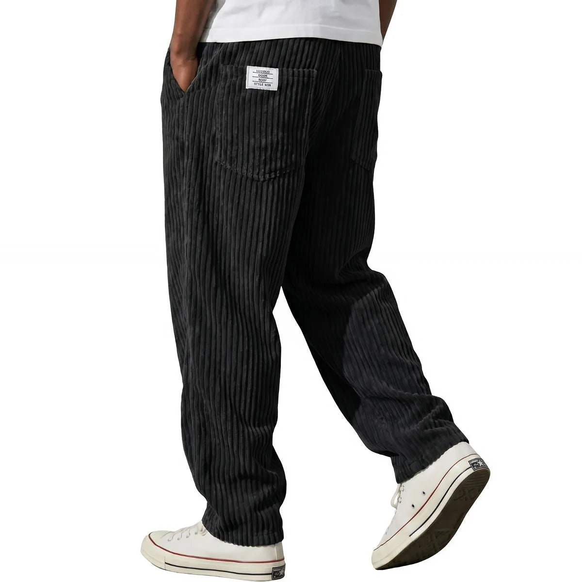 Avrelon | Pantalón de Pana con Cintura Elástica