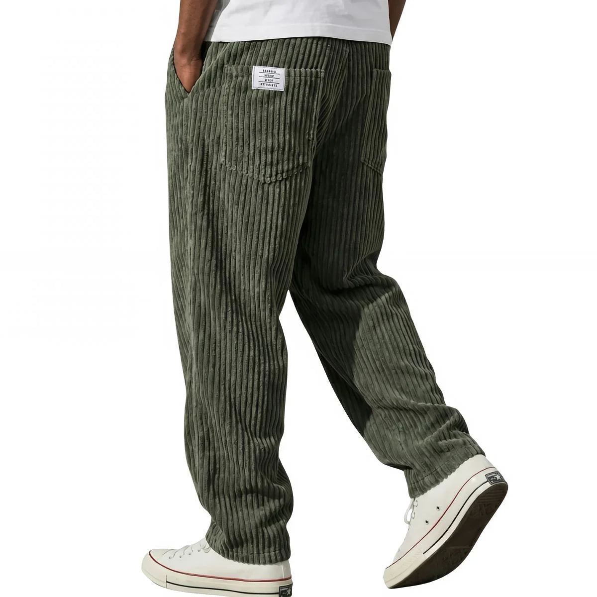 Avrelon | Pantalón de Pana con Cintura Elástica