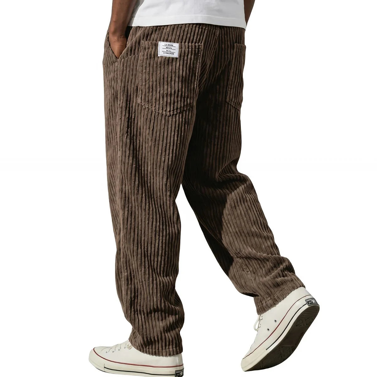 Avrelon | Pantalón de Pana con Cintura Elástica