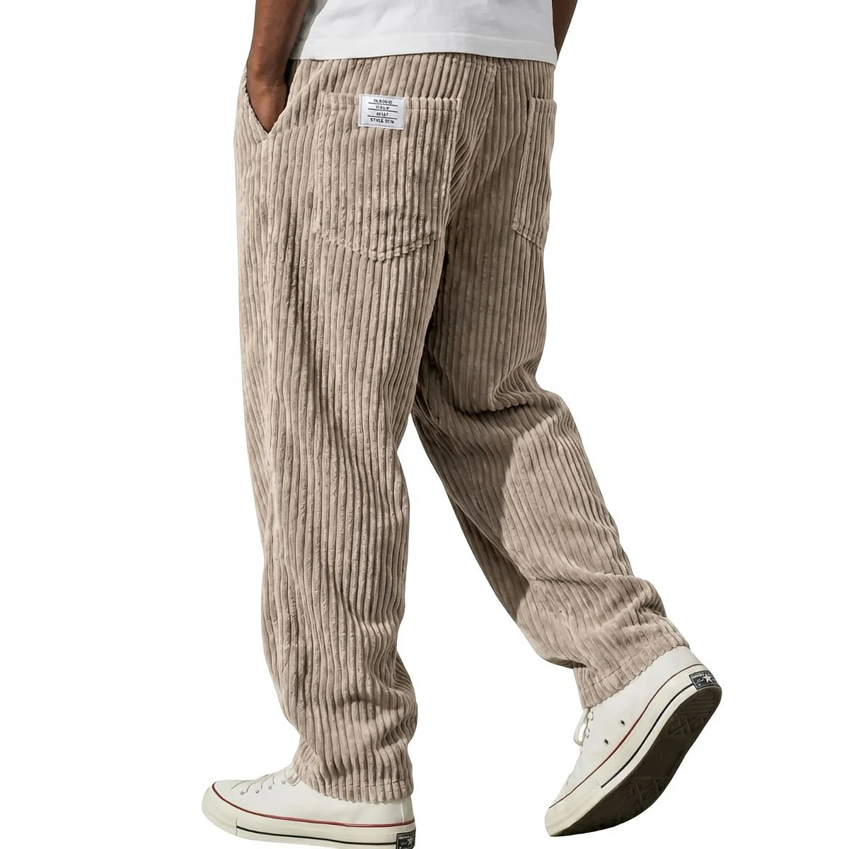 Avrelon | Pantalón de Pana con Cintura Elástica
