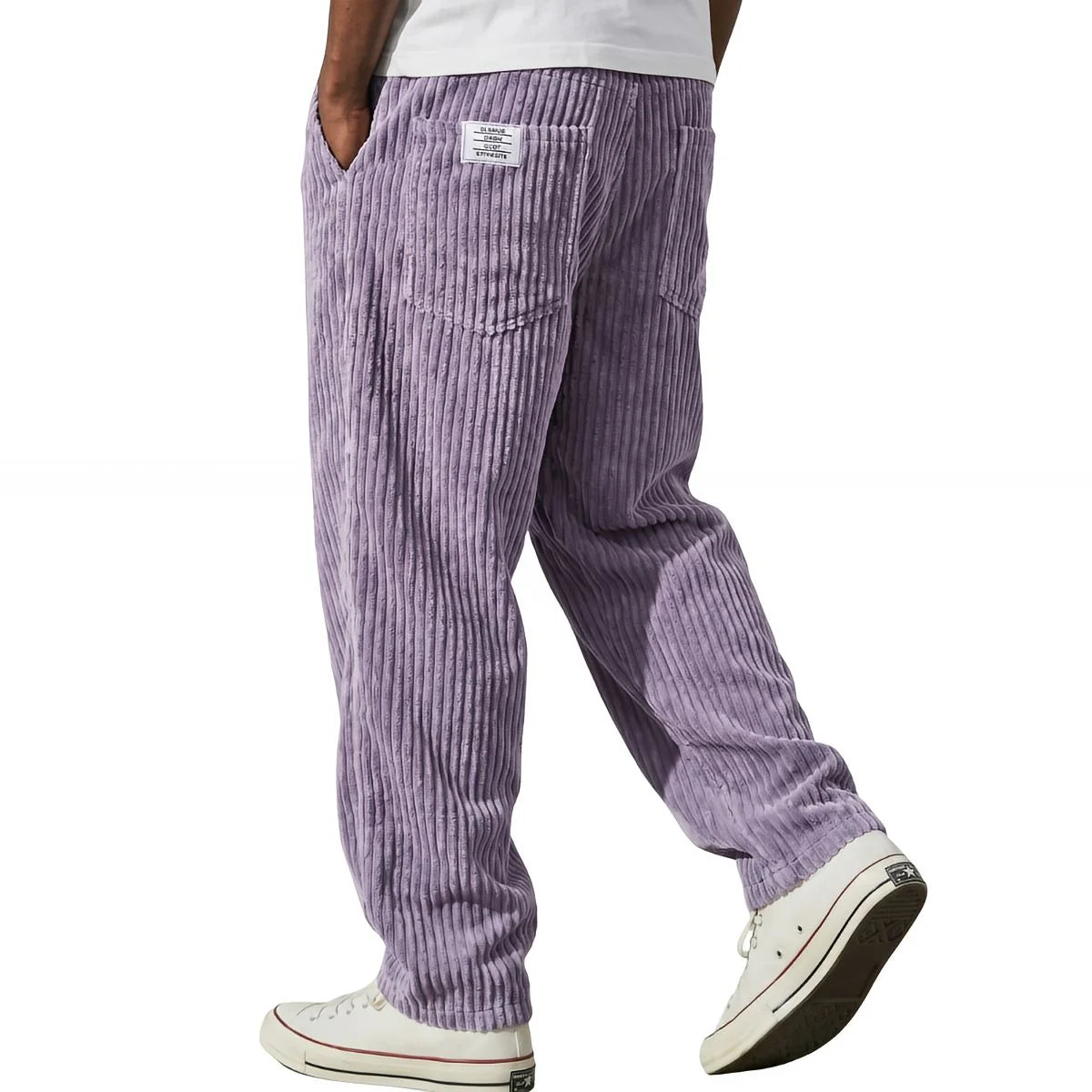 Avrelon | Pantalón de Pana con Cintura Elástica
